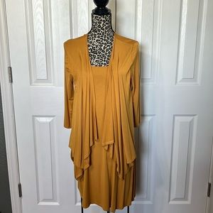 Mustard Dress- Size Medium